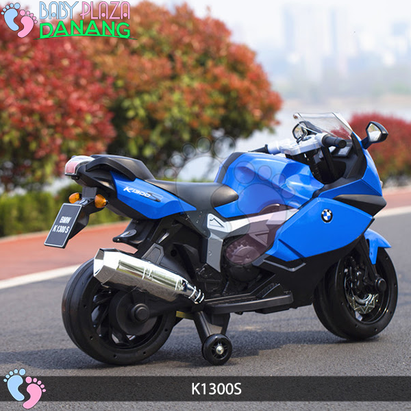 Xe moto điện cho bé BMW K1300S - BabyPlaza Long Xuyên