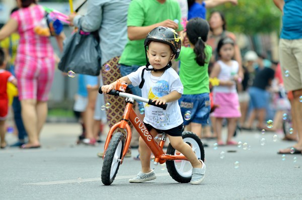 lợi ích khi cho bé đi xe đạp thường xuyên 3