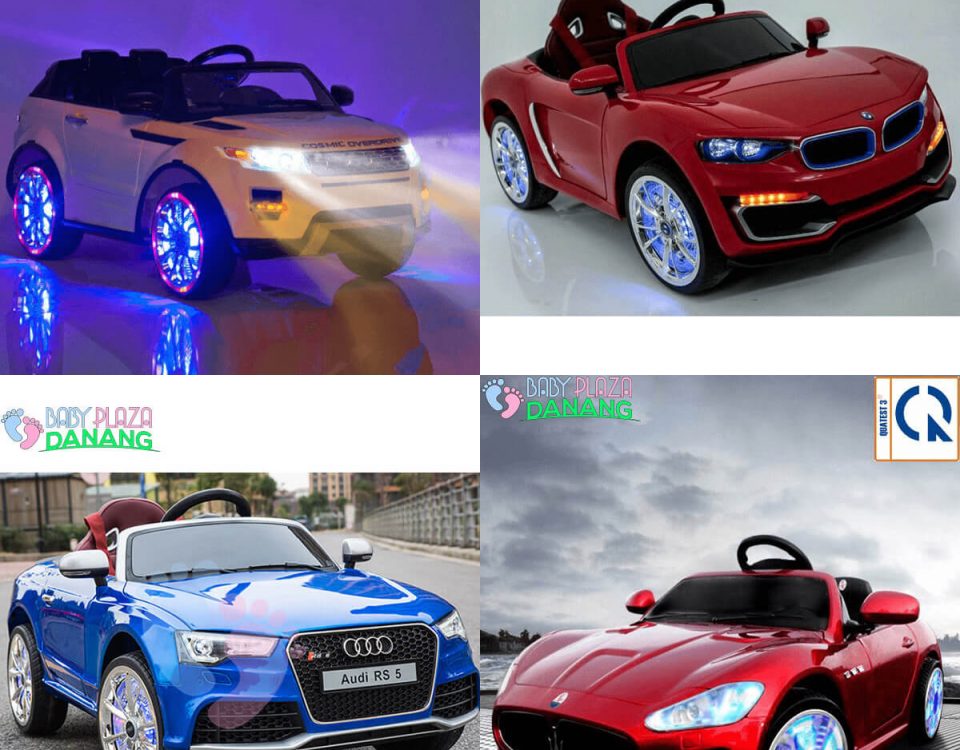 Top 4 mẫu xe hơi điện trẻ em có đèn bánh xe 1