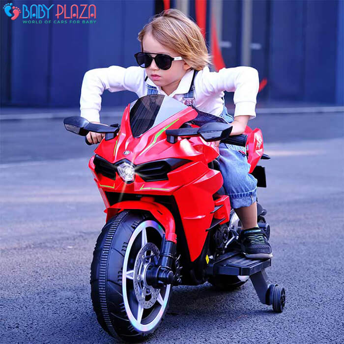Xe moto thể thao cho bé H2 3