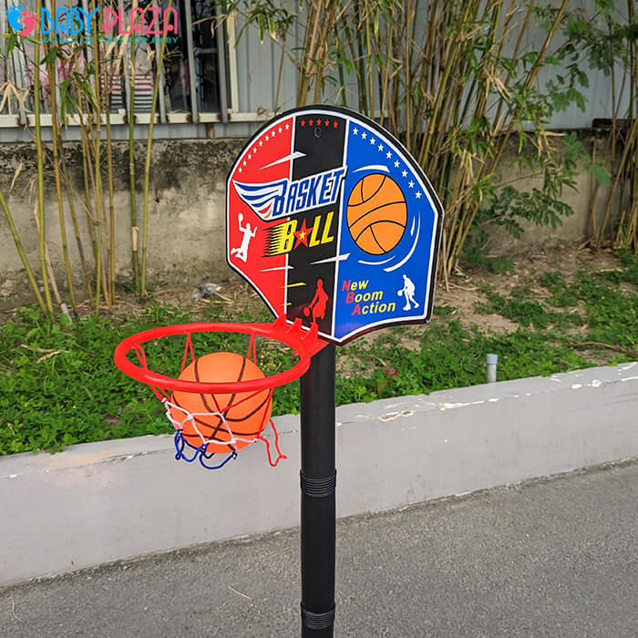 Trụ bóng rổ cao 1m cho bé chơi tại nhà TT222501-1