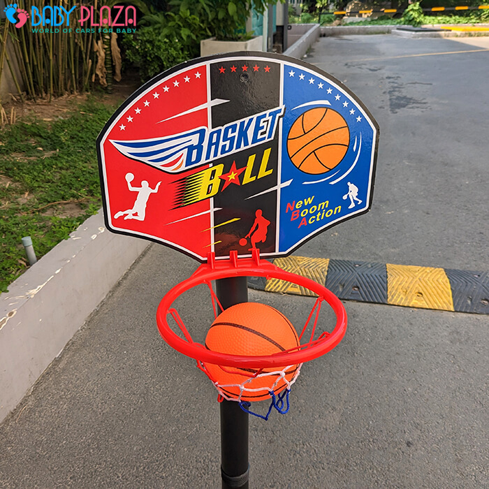 Trụ bóng rổ cao 1m cho bé chơi tại nhà TT222501-2
