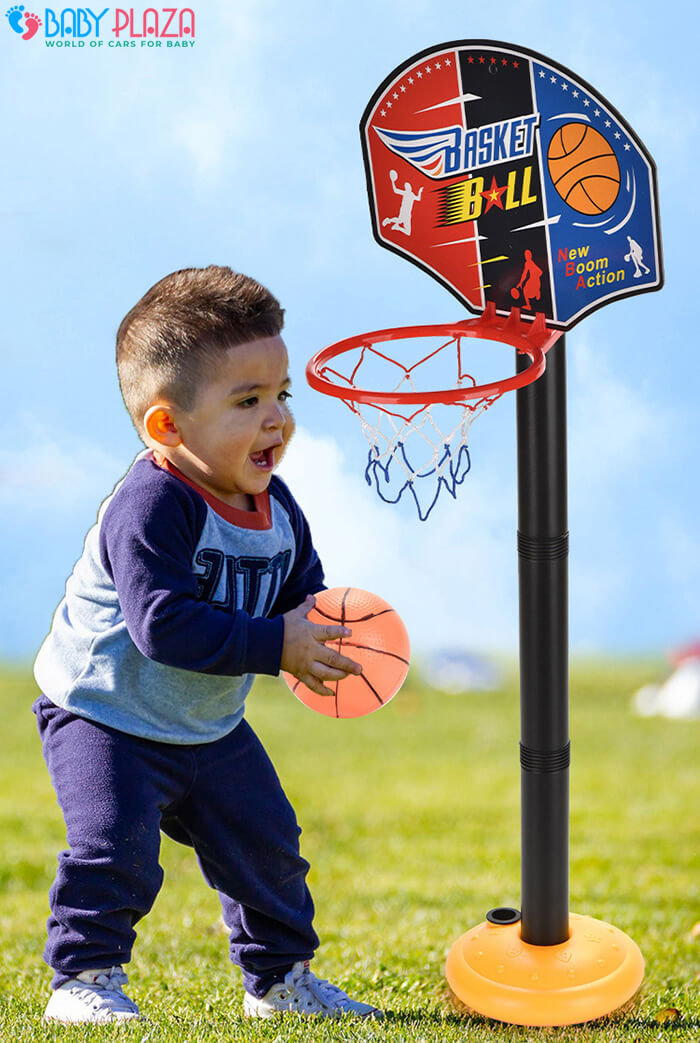 Trụ bóng rổ cao 1m cho bé chơi tại nhà TT222501-8