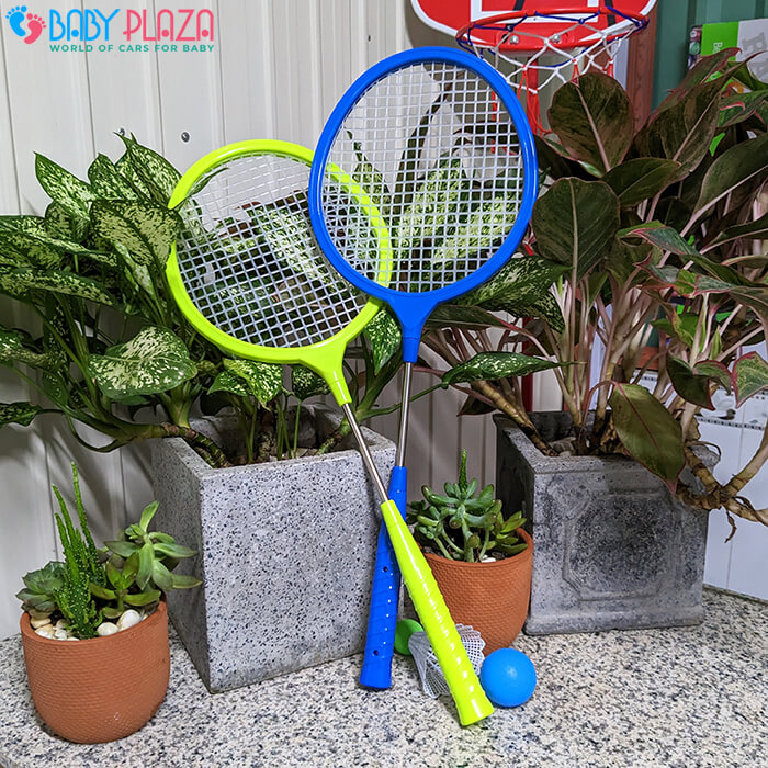 Bộ vợt cỡ lớn cho bé tập đánh cầu lông TT222553-3